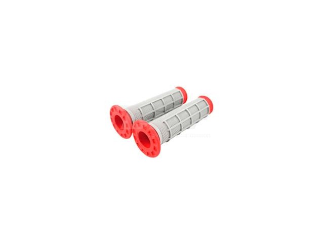 Puños Renthal Dual ATV full diamond rojo G169