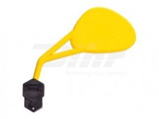 Retrovisor homologado izdo Enduro con brida. Amarillo