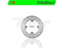 Disco de freno NG 1108 Ø184 x Ø84 x 4