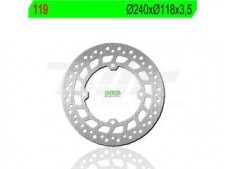 Disco de freno NG 119 Ø240 x Ø118 x 3.5