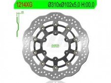 Disco de freno flotante con nucleo de aluminio NG 1214XG Ø310 x Ø102 x 5