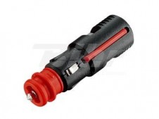 Conector universal DIN-ZIG tipo encendedor, clavija mini BMW, fusor 8A. ZA06