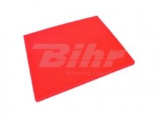 Pliego de espuma roja para filtro de aire (280x330x10mm) ARTEIN AF00000000040