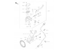 MANETA FRENO DELANTERA Kawasaki Ninja 400 2018 - 2020