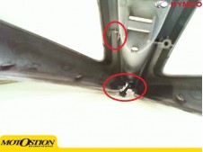 Carenado superior inferior  Kymco Super dink 125 abs 2009-2012