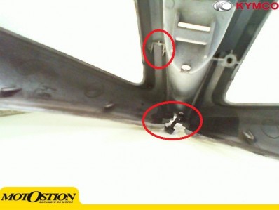 Carenado superior inferior  Kymco Super dink 125 abs 2009-2012