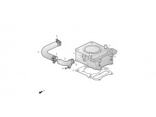 CILINDRO DE MOTOR Daelim Roadwin 250 r 2012 - 2015