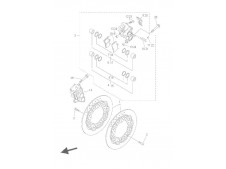 Tornillos pinzas freno delanteras Yamaha R6 r 600 cc 2008 - 2012