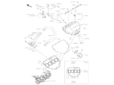 CAJA FILTRO AIRE Kawasaki Ninja H2 SX , H2 SE y Ninja H2 SE Plus 2018 - 2024