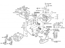 ARBOL DE LEVAS ADMISION Kymco Xciting 500, I evo, i r abs, i (afi) 2005 - 2017