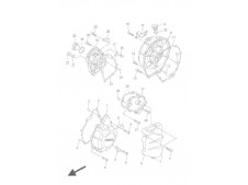 TAPA EMBRAGUE DE MOTOR Yamaha Fazer 600 2004 - 2004
