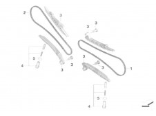 TENSOR DE CADENA DE DISTRIBUCIÓN Bmw  r 1200gs lc 2013 - 2018