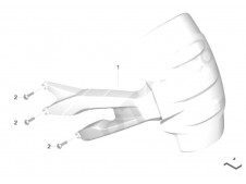 ALETA  GUARDABARROS TRASERO Bmw  r 1200gs lc 2013 - 2018