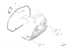 TAPA BALANCINES DERECHA Bmw  r 1200gs lc 2013 - 2018