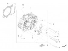 CULATA IZQUIERDA Bmw  r 1200gs lc 2013 - 2018