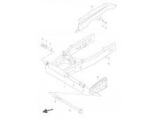 CUBRE CADENAS Suzuki Rf 600 1993-1995