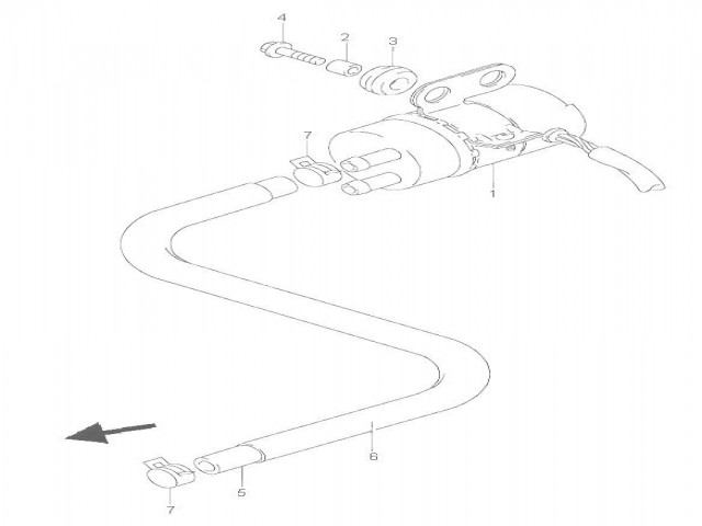 BOMBA GASOLINA ELECTRICA Suzuki Rf 600 1993-1995