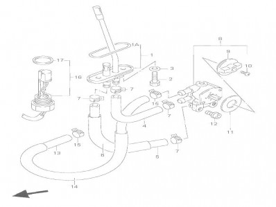 GRIFO GASOLINA Suzuki Rf 600 1993-1995