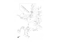 LATIGUILLOS FRENO DELANTERO ABS Yamaha MT-07 2018- 2020