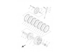Maza de embrague Yamaha mt 07 2021 - 2022