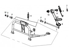 CABALLETE Sym Jet 14r 125 2016-2020