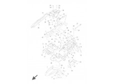 ALETA DELANTERA Yamaha Fjr 1300 2006-2008