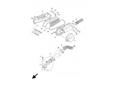 TOMA DE ADMISION Yamaha Xmax 250 2005-2006