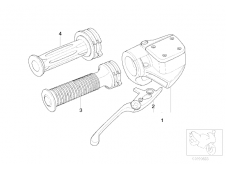 Caña acelerador plastico BMW R1100 RT 1100 1995-2000  recambio moto
