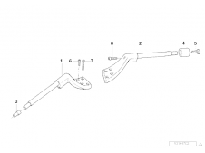 Contrapeso BMW R1100 RT 1100 1995-2000  recambios para moto