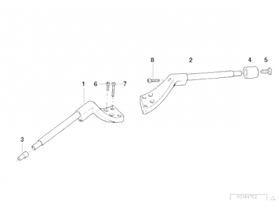 Contrapeso BMW R1100 RT 1100 1995-2000  recambios para moto