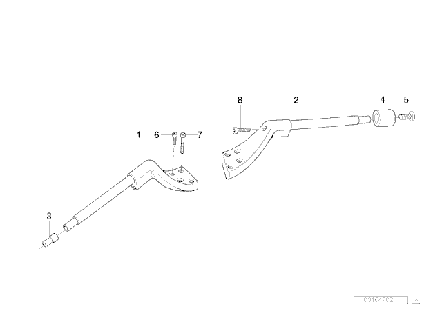 Contrapeso BMW R1100 RT 1100 1995-2000  recambios para moto