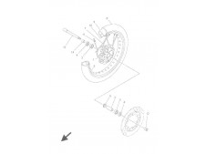 Rueda delantera 21" Yamaha Xt r / xt x 660 2004 - 2007