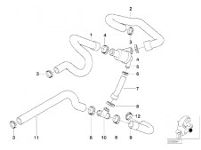 TERMOSTATO Bmw C1 125 cc y 200 cc 1999 - 2003
