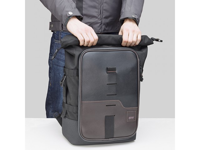 MOCHILA CONVERTIBLE EN ALFORJA, 18 LT. GIVI