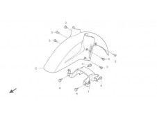 ALETA DELANTERA Honda Varadero xl 1000 v 2003 - 2006