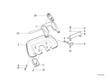 ARAÑA DE RELOJES Bmw k100 rs 8V 1000 cc 1983 - 1988