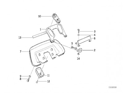 ARAÑA DE RELOJES Bmw k100 rs 8V 1000 cc 1983 - 1988