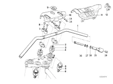 CONTRAPESO Bmw k100 Base 2 1000 1987 - 1990  0521 