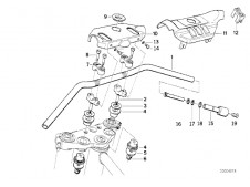 EMBELLECEDOR CERRADURA CLAUSOR Bmw K100 rs 16V  1000 1989 - 1992