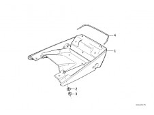 COLIN INFERIOR  Bmw k100 Base 2 1000 1987 - 1990  0521 