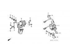 MÓDULO ABS TRASERO MOD. HASTA 1995 Honda Pan european 1100 1990-2000