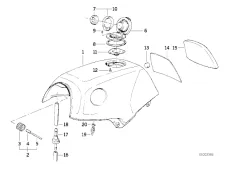 TAPON GASOLINA Bmw k100 Base 2 1000 1987 - 1990  0521 