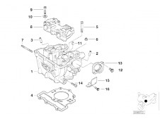 Toma de admisión Bmw F650 GS y F650 GS DAKAR 1999 - 2007
