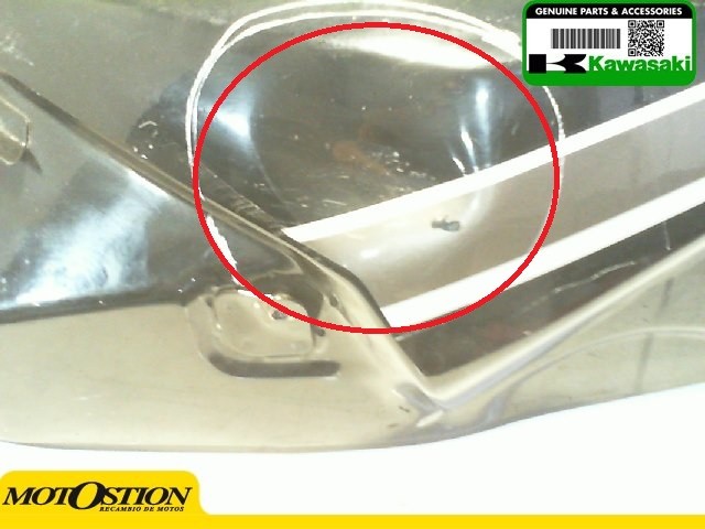 Deposito gasolina negro KAWASAKI GPX 600 1985-1990  recambios para moto