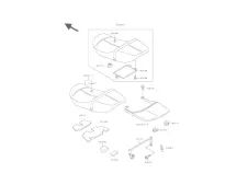 ASIENTO Kawasaki Zephyr 550 1990-1992