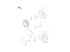 REGULADOR Kawasaki Zephyr 550 1990-1992