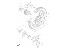 PORTA CORONAS Suzuki Gn 250 1988-1993