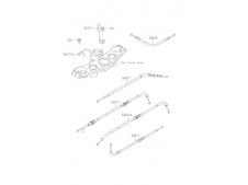 CABLE AIRE Kawasaki Z 750 y z s 750 2004 - 2007