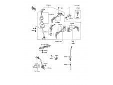 INTERRUPTOR PATA DE CABRA Kawasaki Gpz 600 1985-1989
