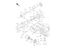 BOMBA ACEITE Kawasaki Z 750 y z s 750 2004 - 2007